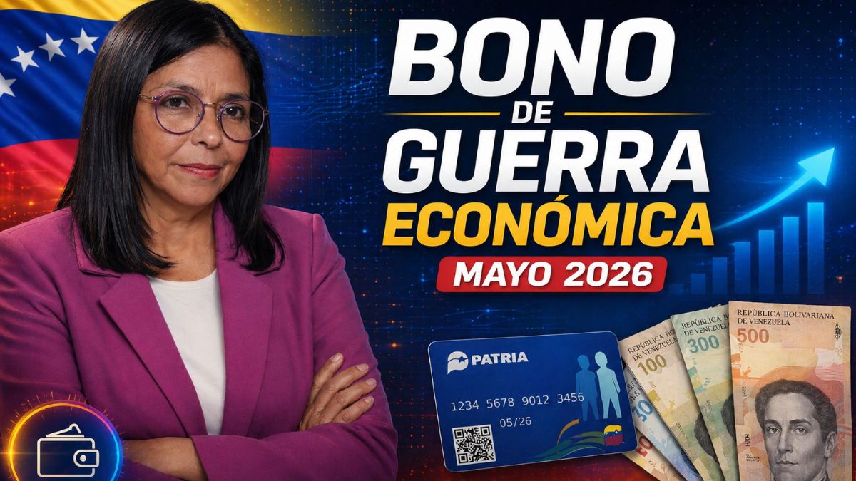 Bono de Guerra Económica mayo 2026:...
